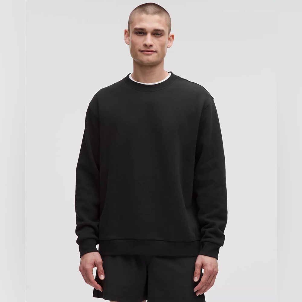 Lululemon Steady State Crewneck Sweatshirt – Black | Men’s Medium